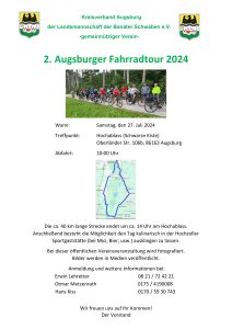 2. Augsburger Fahrradtour 27.07.2024